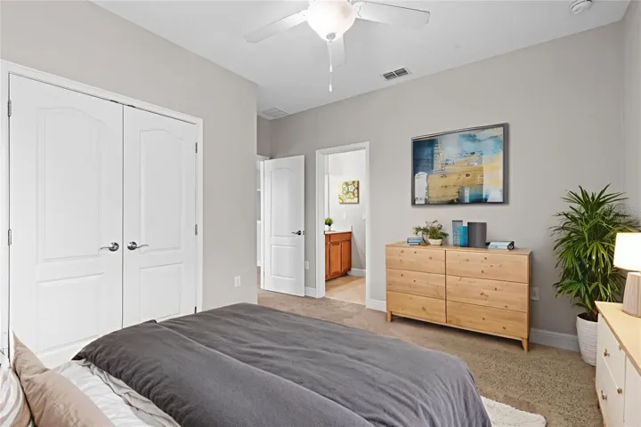 Virtually staged- Bedroom Four