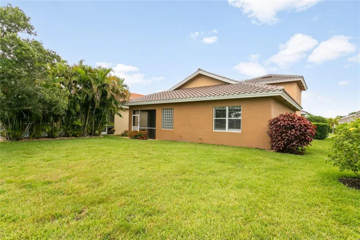 Large back yard with room for a pool