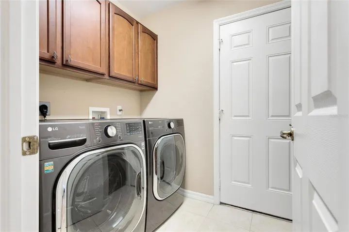 Laundry room with sink