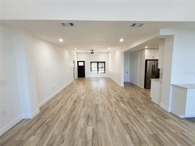 Entrance and Living Room