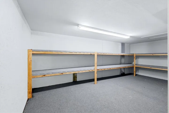 Extra Storage above tool room