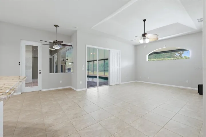 Family Room with Surround Sound