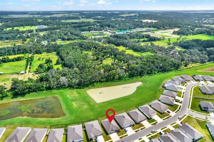 Private yard facing the greenbelt