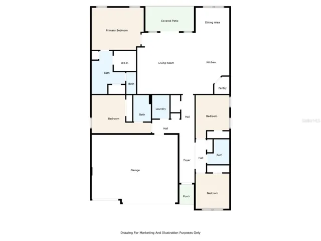 4 Beds | 3 Baths