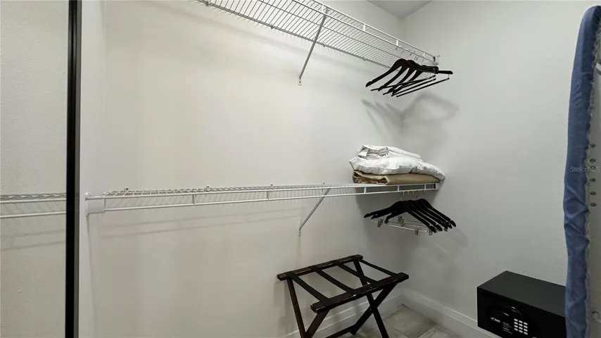 Primary walk-in closet