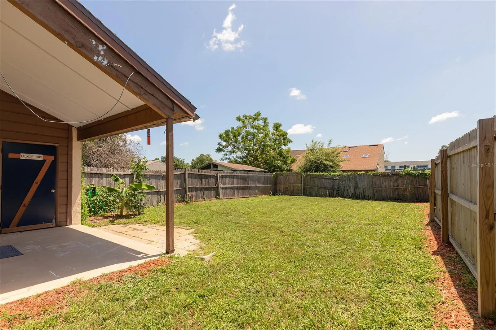Fenced Backyard