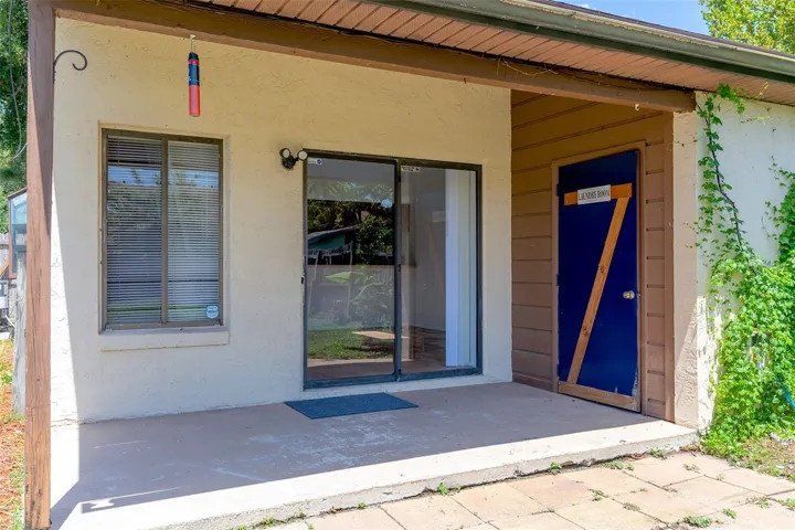 Rear Covered Porch