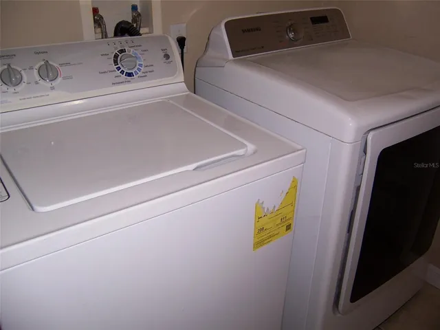 Washer and Dryer