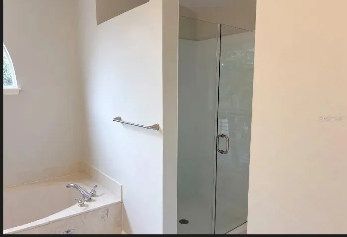 Master shower