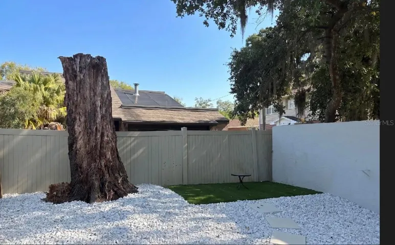 Back  garden with patio area