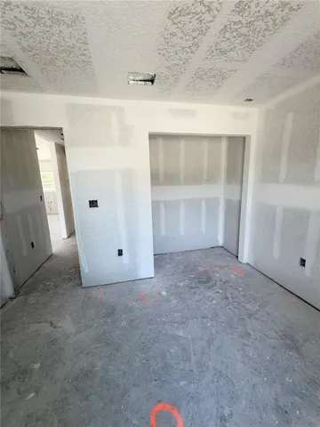Bedroom 1 and closet.
