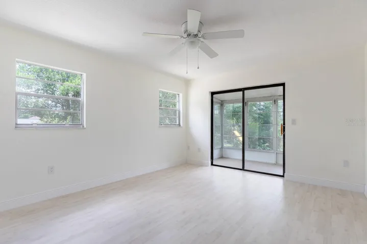 Virtually Staged Primary bedroom