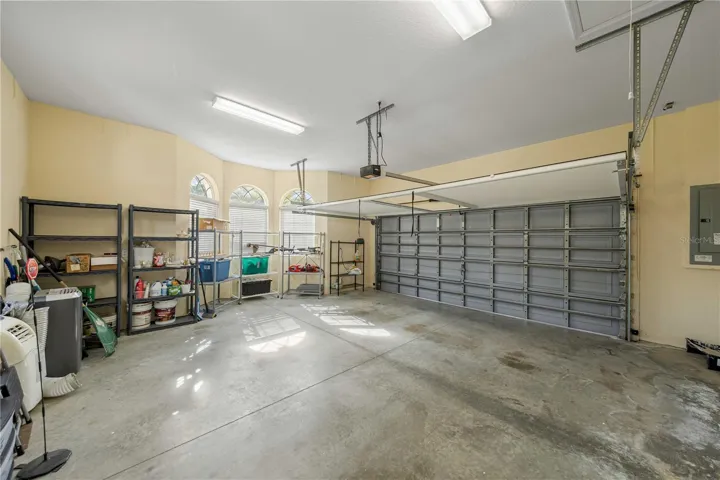 2 car attached garage