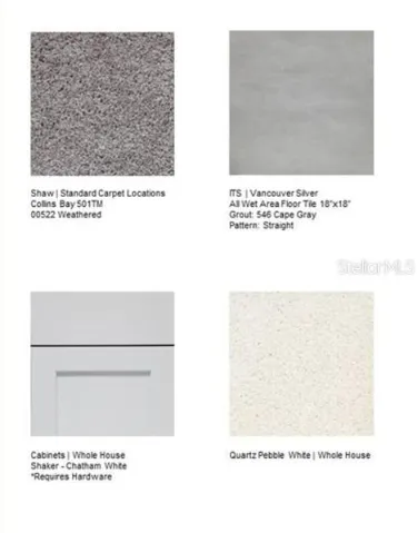 375 Cornerstone Drive design selections! This home is currently under construction and selections are subject to change