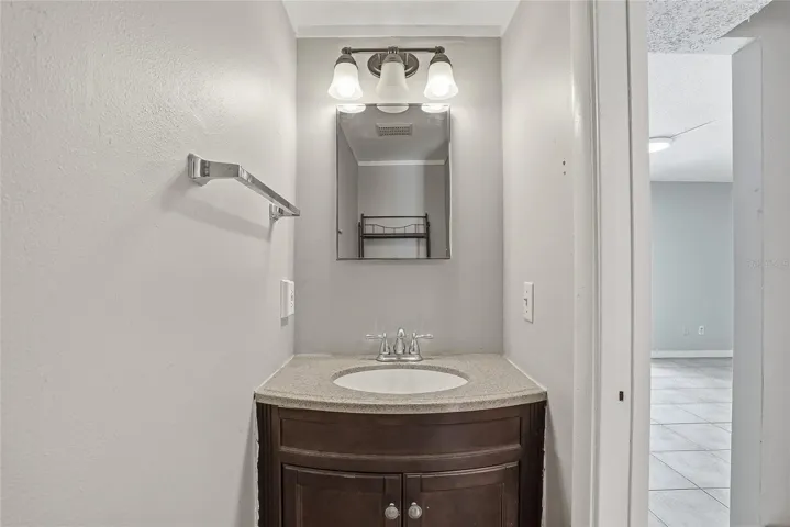 Downstairs half bath