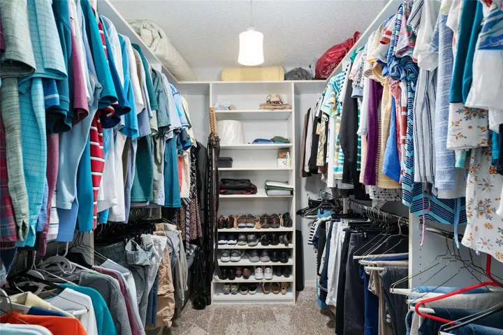 Master bedroom closet