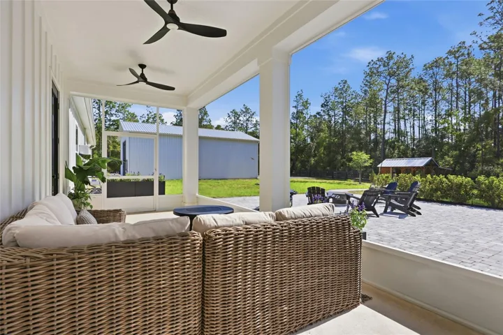 back screened in patio