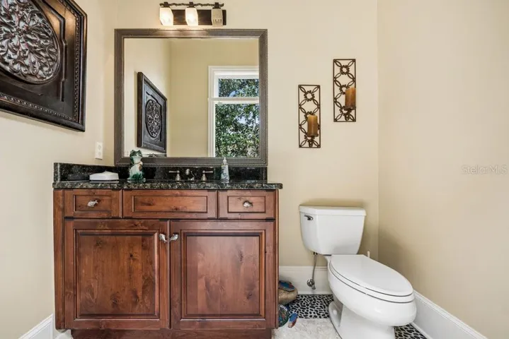 Pool half bath