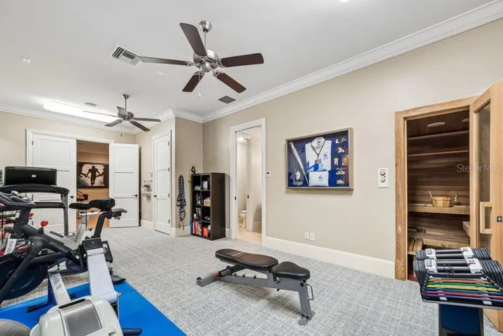 Weight room