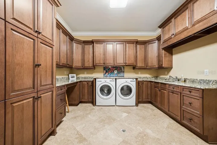 Main laundry room