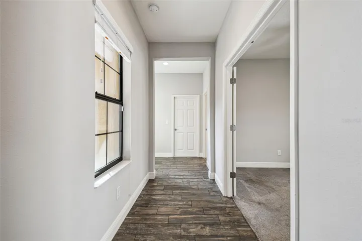 Downstairs hallway