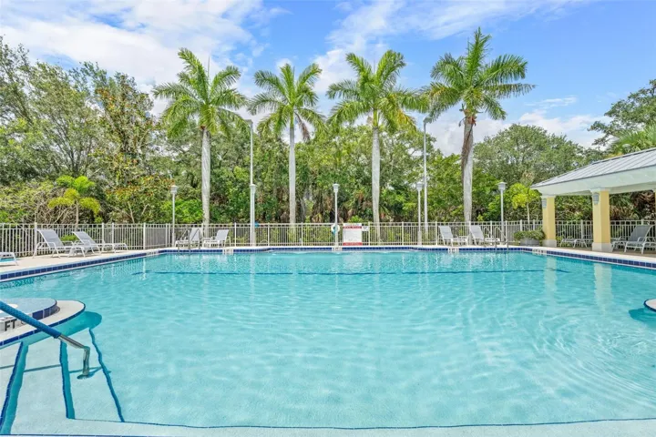 Harborage heated community pool.