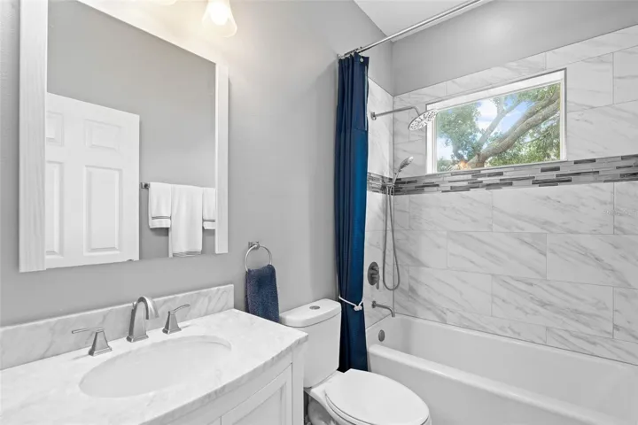 Main hall bath.