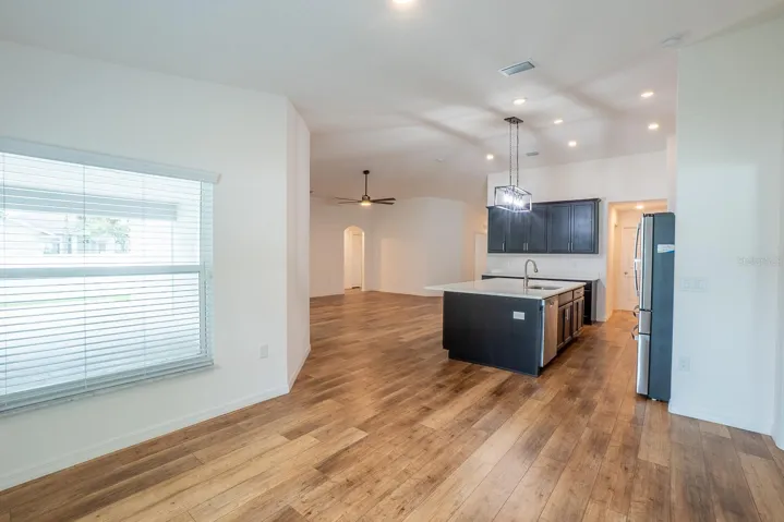 From dining room