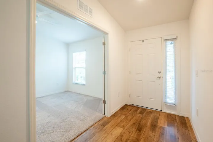 Front door-office/den