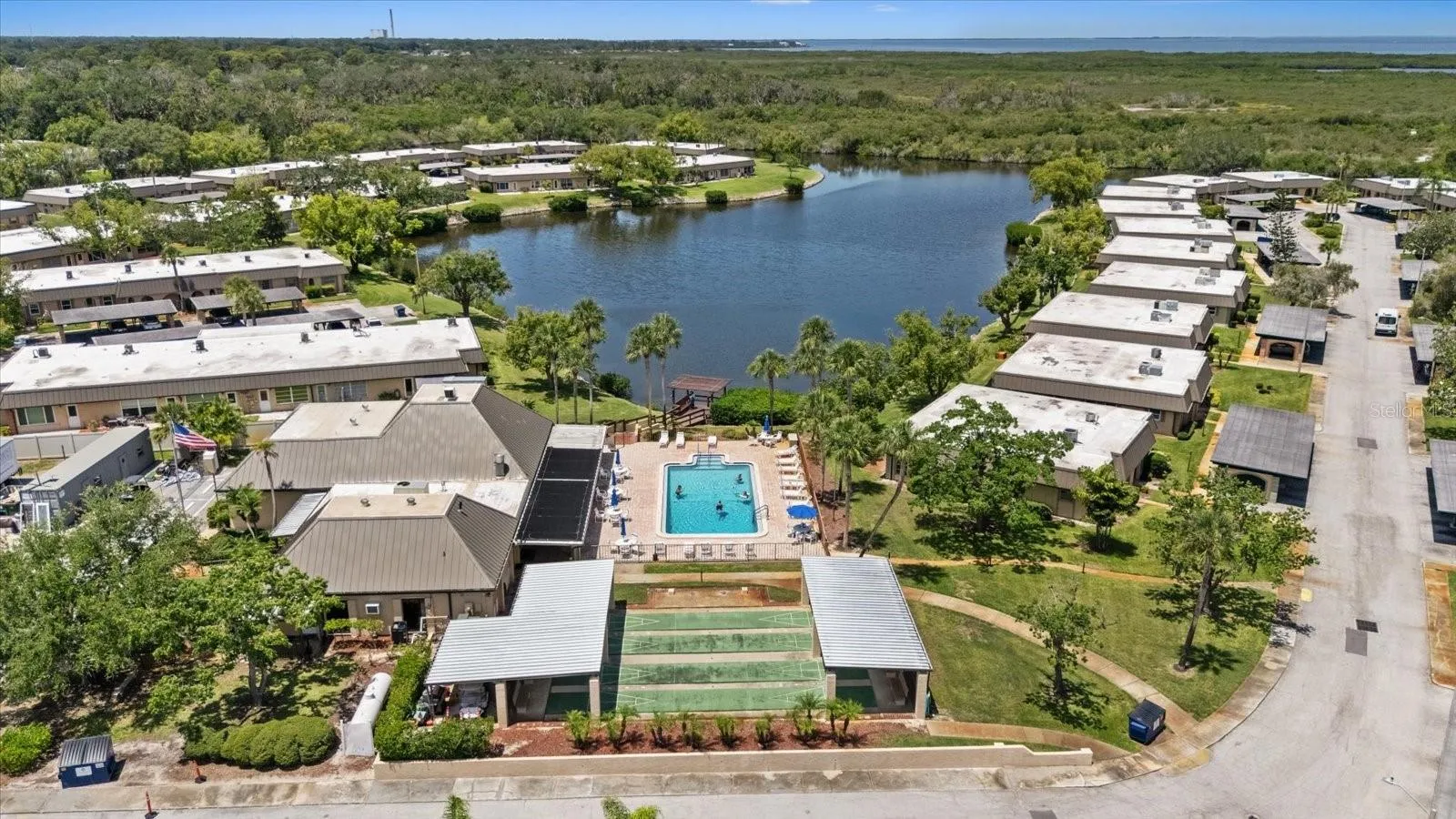 Community Pool and courts