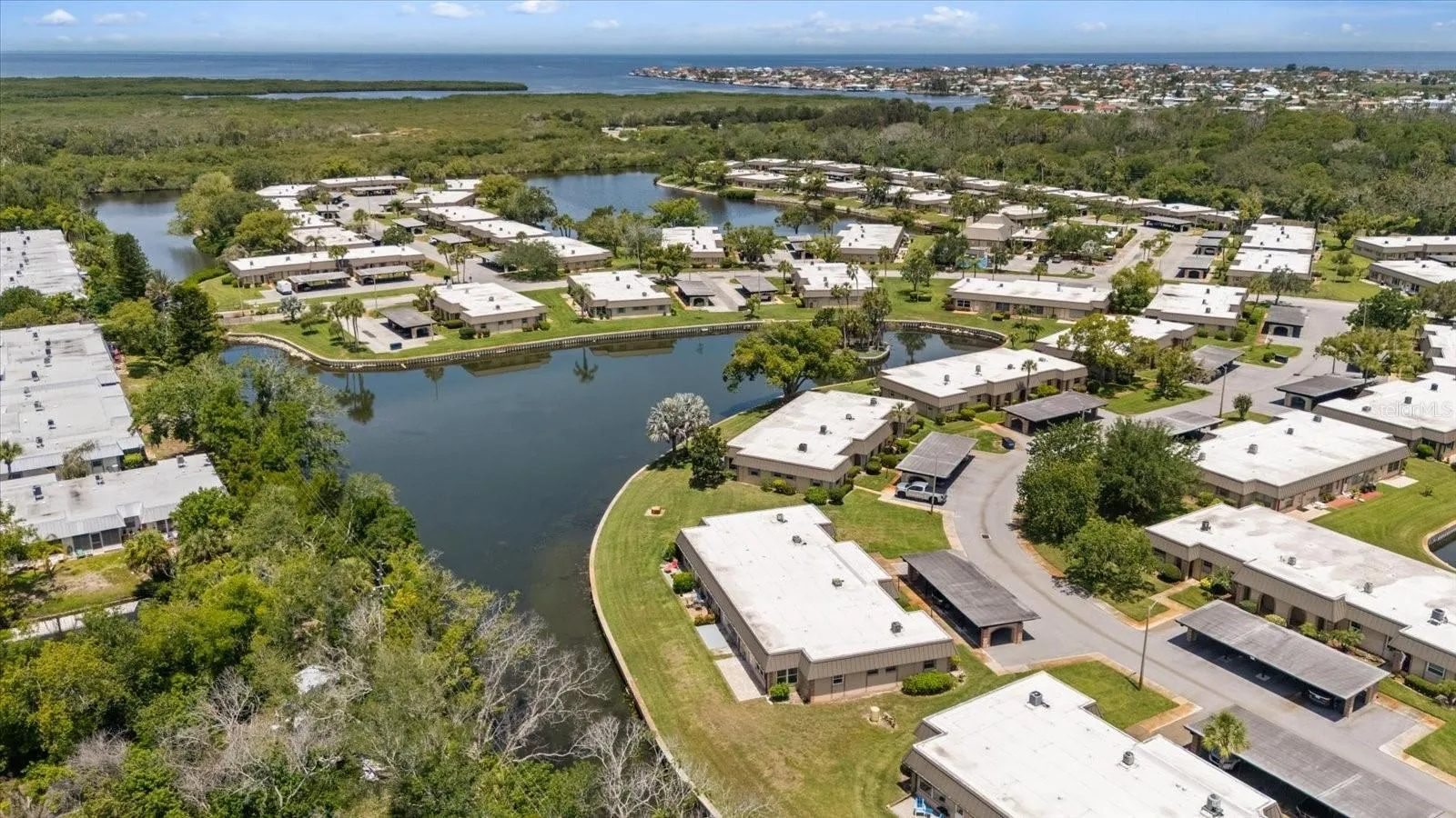 Aerial of community