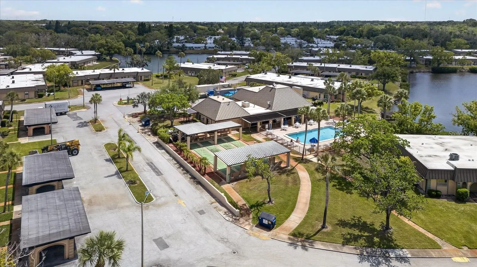 Aerial of community