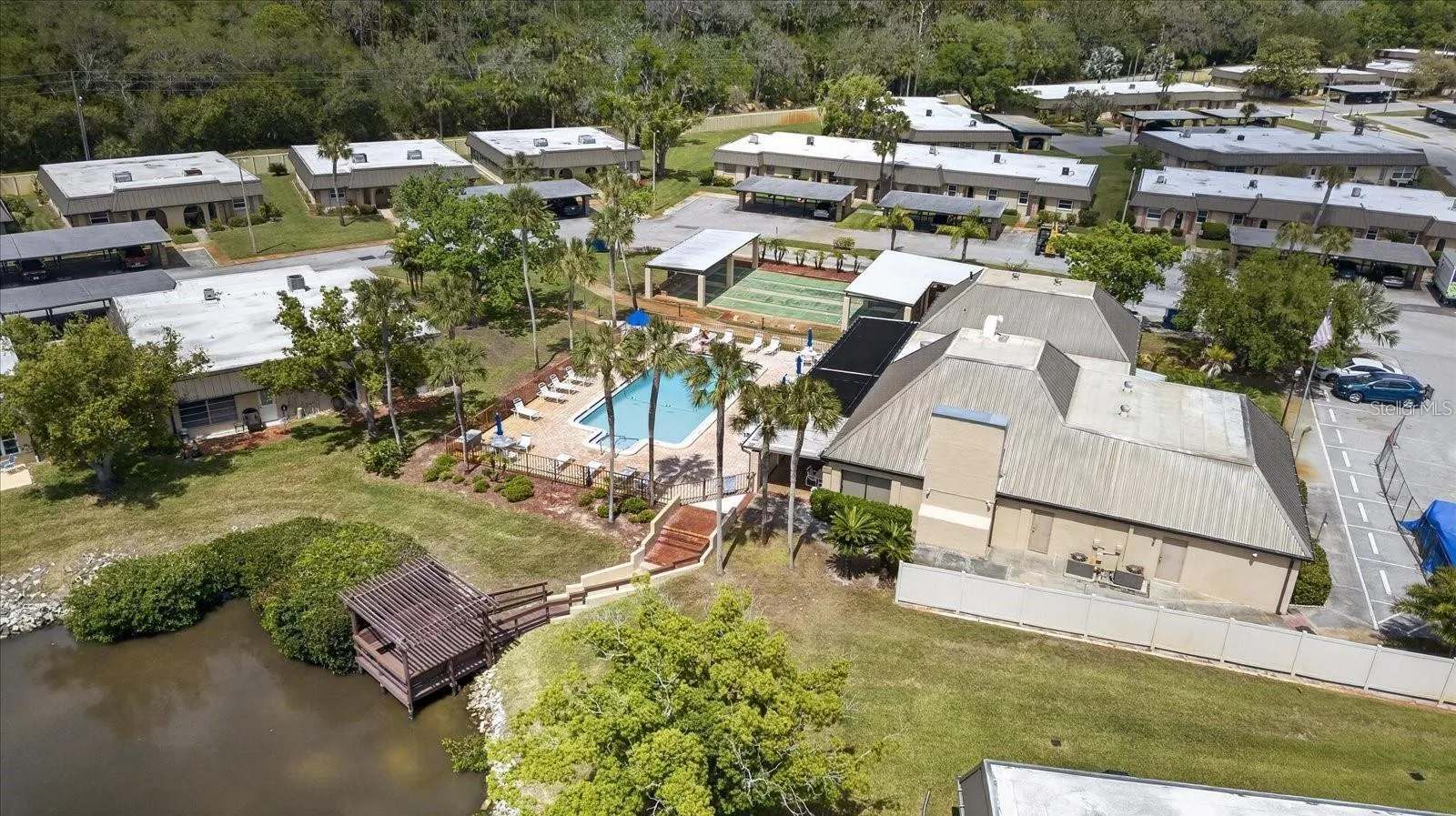 Aerial of communtiy