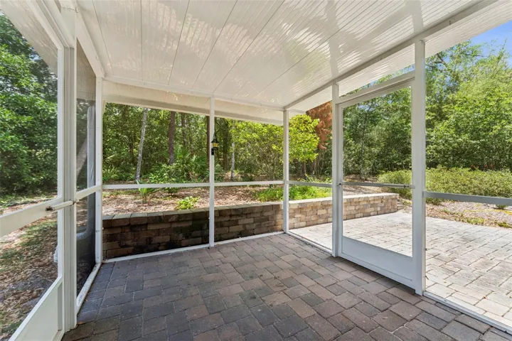Rear Patio