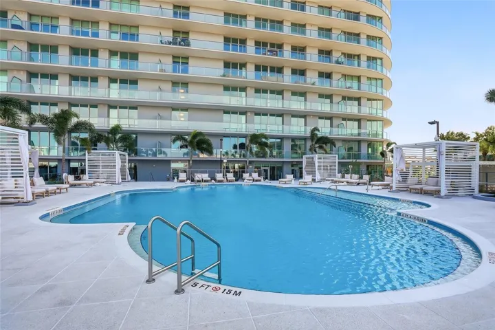 Relax and unwind at the beautifully appointed resort style pool.