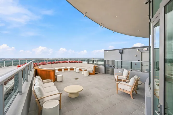 Take in sweeping views of downtown St. Pete, with western vistas stretching toward St. Pete Beach and the iconic Don CeSar.