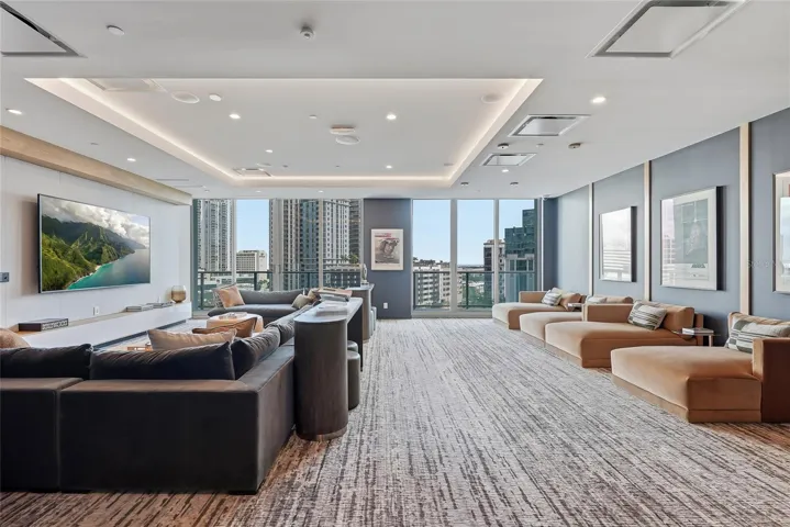 Movie theater room