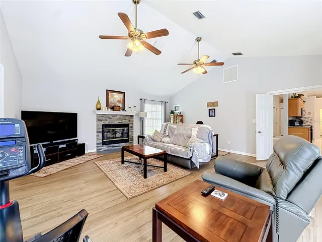 Family Room with Gas Fireplace