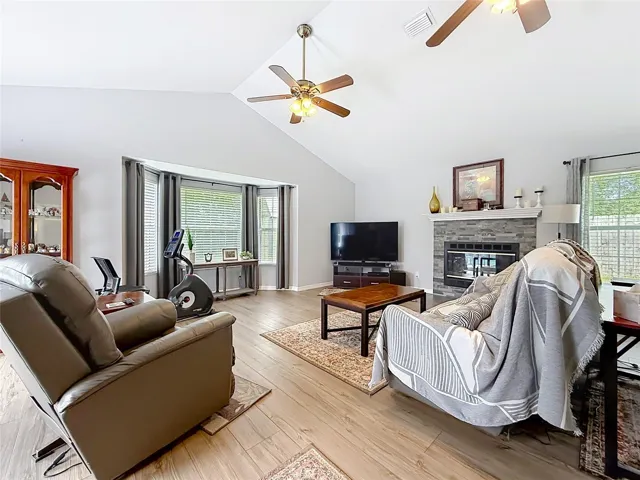 Family Room with Gas Fireplace