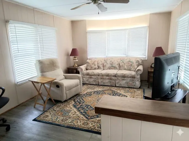 Living room with enhancement