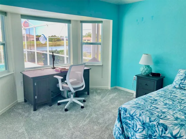 View of the lake from the master