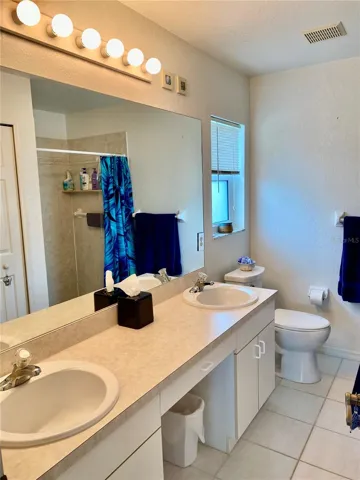 Master bath Dual sinks