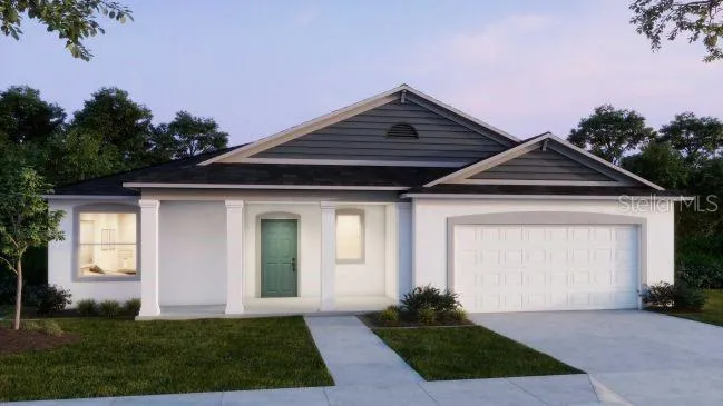 Artist Rendering at Dusk