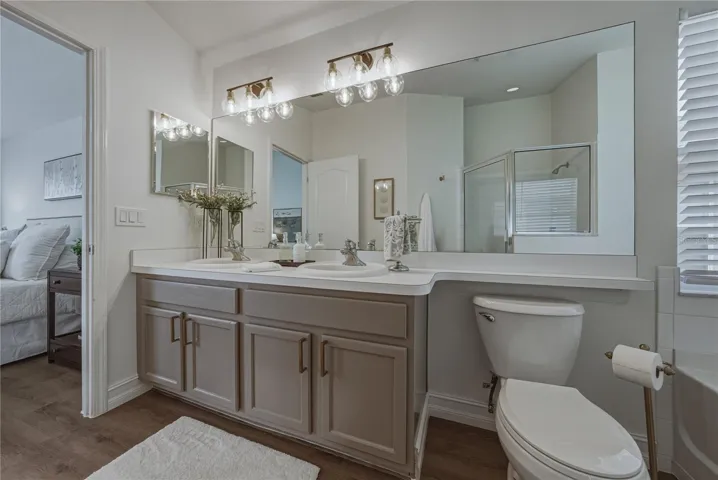Primary Bath with Long Dual Vanity