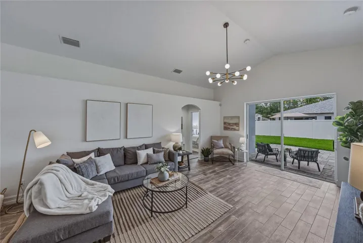 Family Room spacious Layout