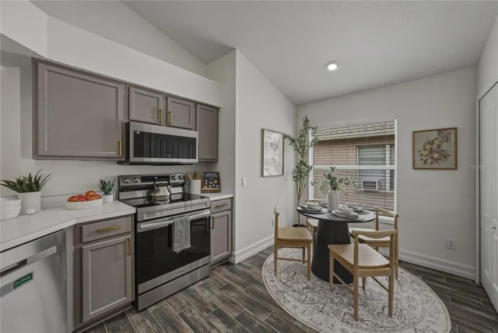 Kitchen with Cozy Eat In Area
