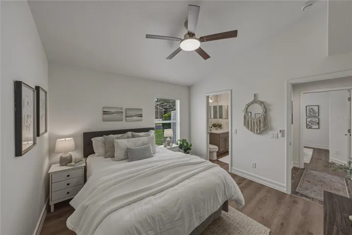3rd Bedroom with New Ceiling Fan and New 2