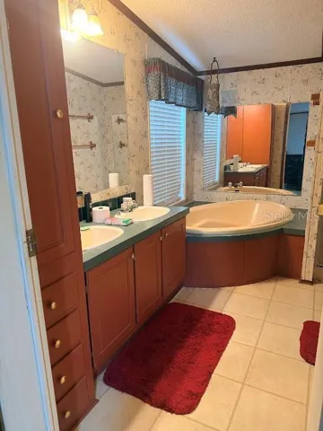 Master bathroom
