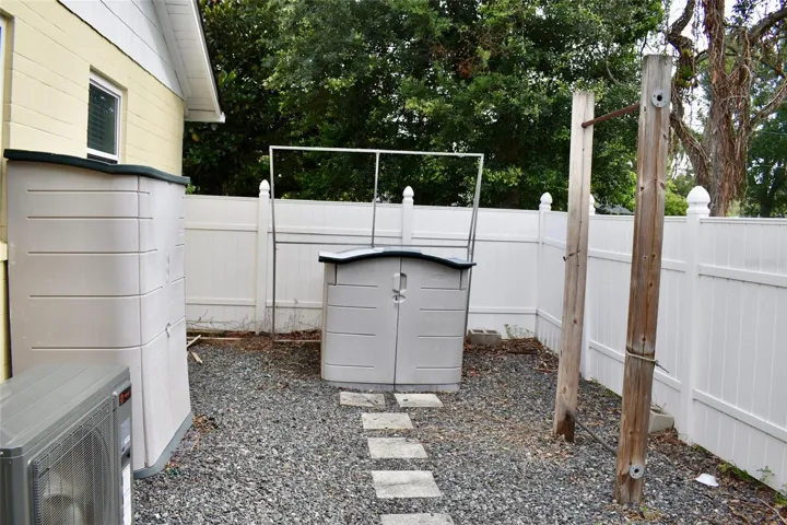 Side yard.