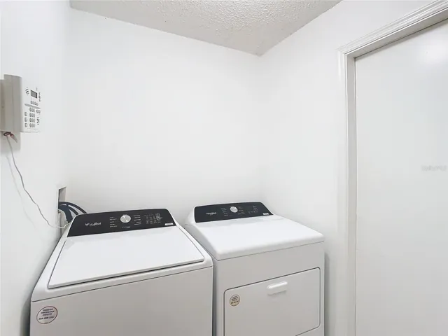 Inside laundry room